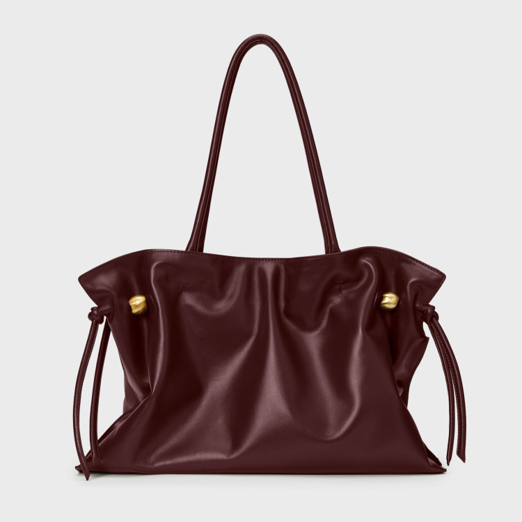 Puffa Tote — Бордовый