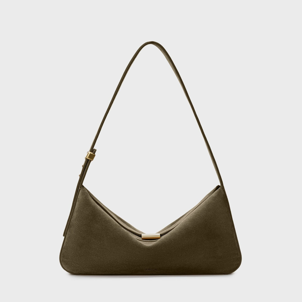 Banana — Замша оливковая — фото 52. sku=BANANA-SUE-OLV-GLD color=Замша оливковая Banana — Замша оливковая — фото 52.