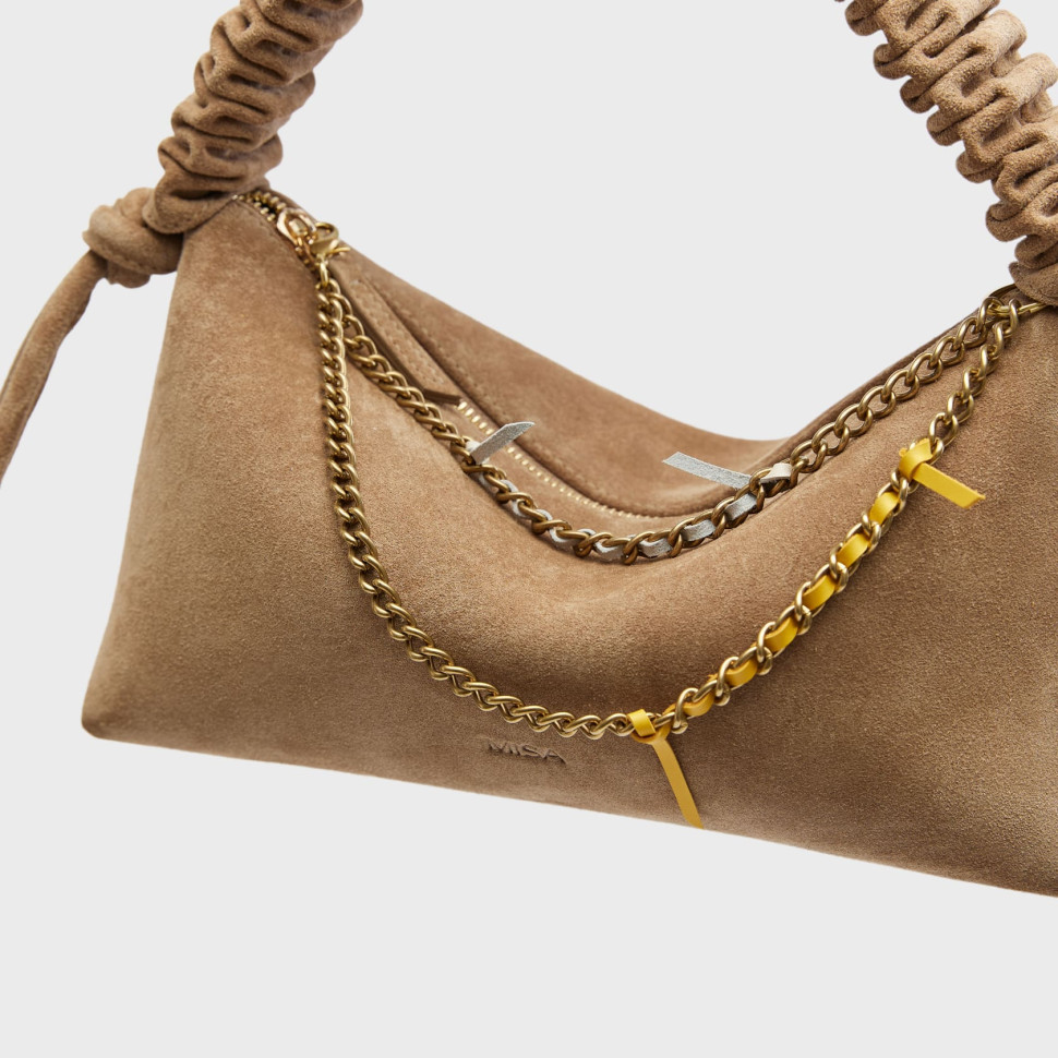Banana Mini — Замша какао — фото 18. sku=BANANA-MINI-SUE-COC-GLD color=Замша какао Banana Mini — Замша какао — фото 18.